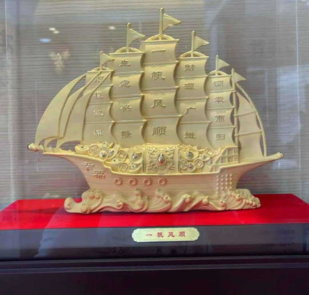 黃金工藝擺件